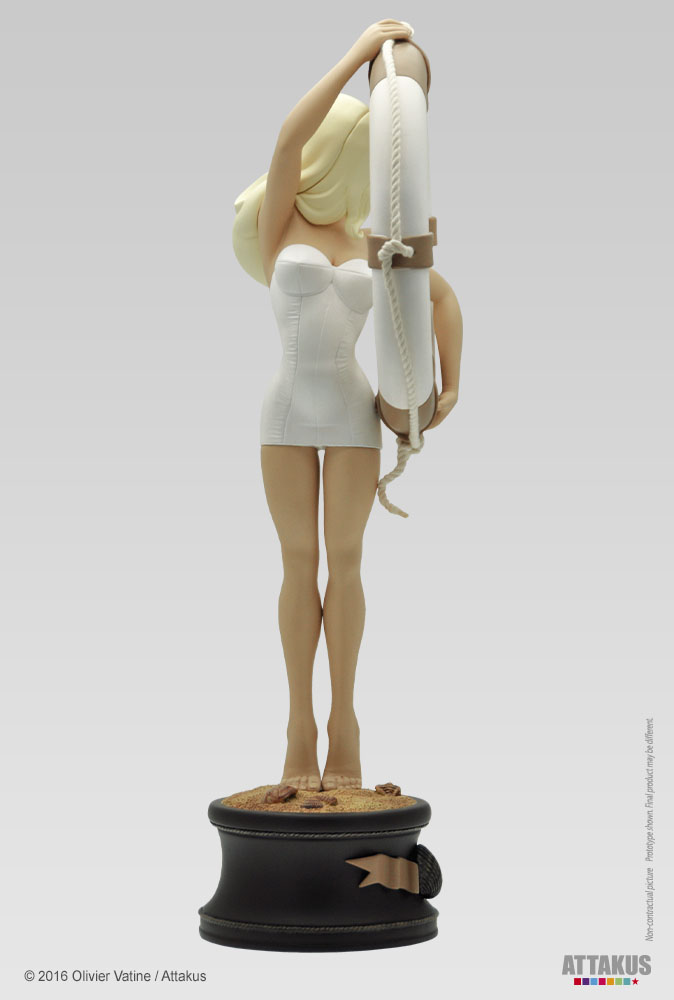 Attakus Prestige Vicki Riviera statue résine 55 cm 150 ex