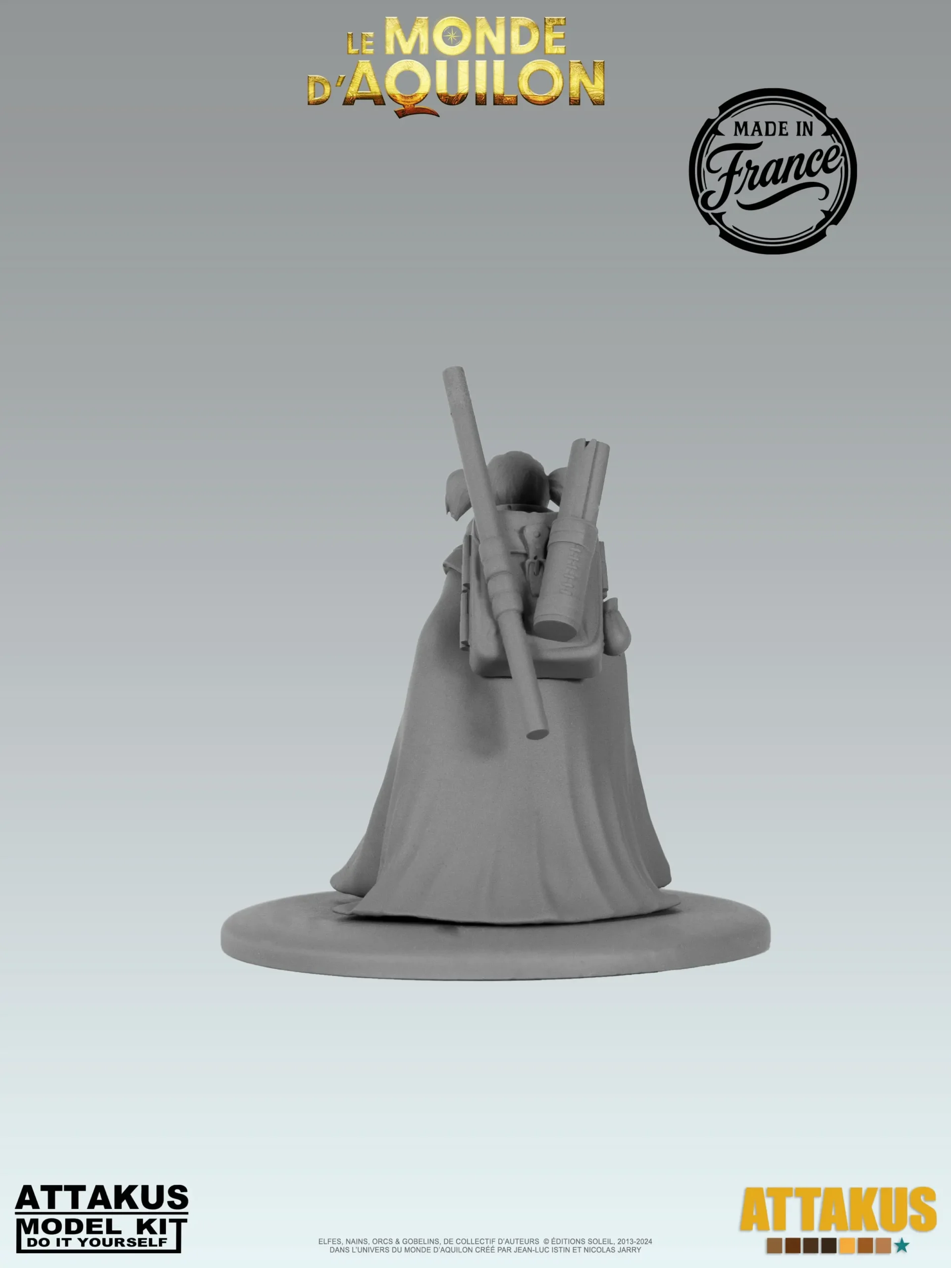Attakus Model Kit Irinild figurine à peindre 40 mm Elfes