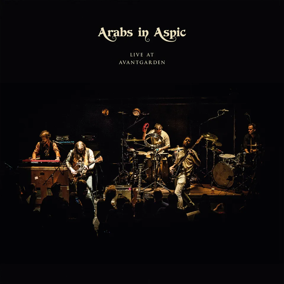 Apollon Records Arabs in Aspic Live Avantgarden double vinyle noir