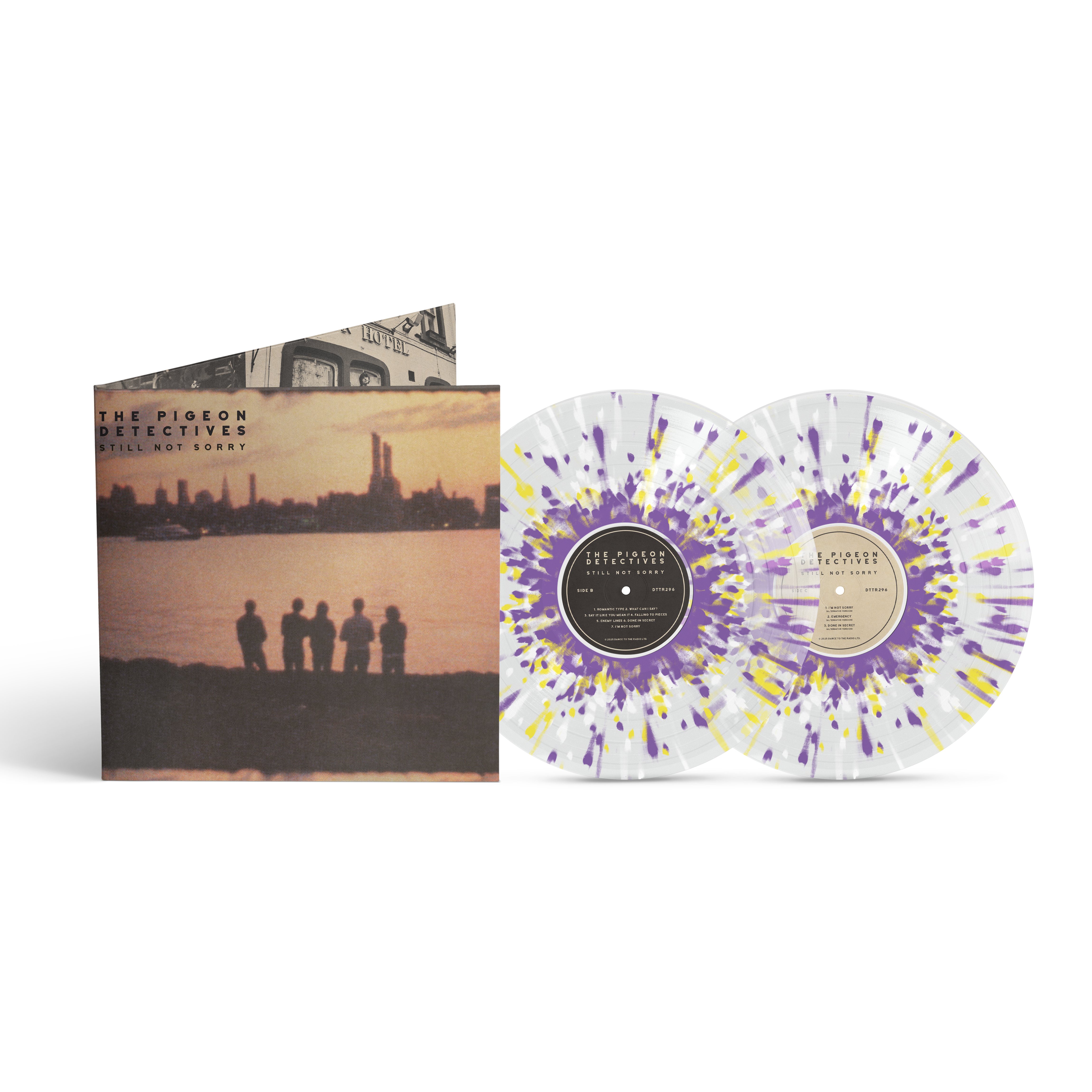 The Pigeon Detectives Still Not Sorry Vinyle double signé