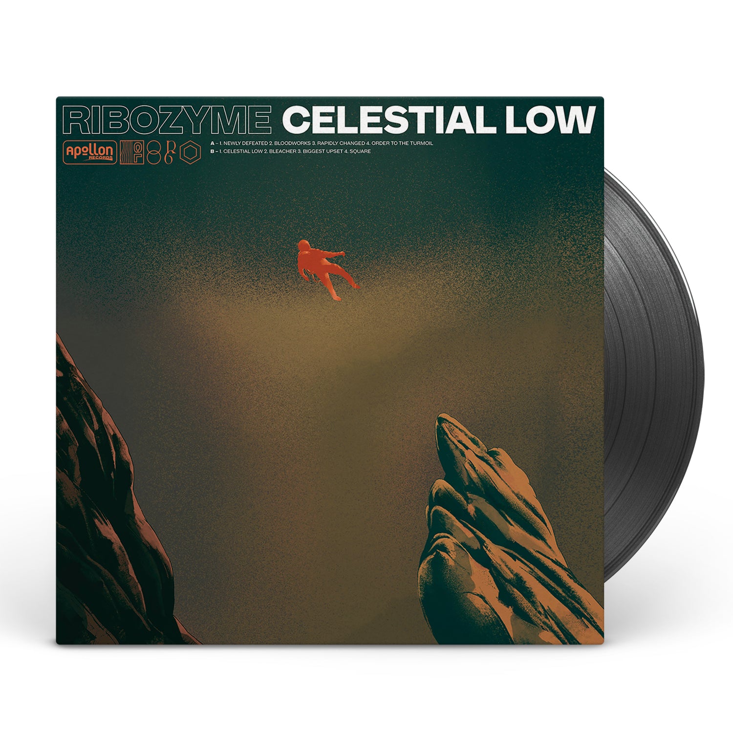Apollon Records Celestial Low LP Ribozyme vinyle noir rock