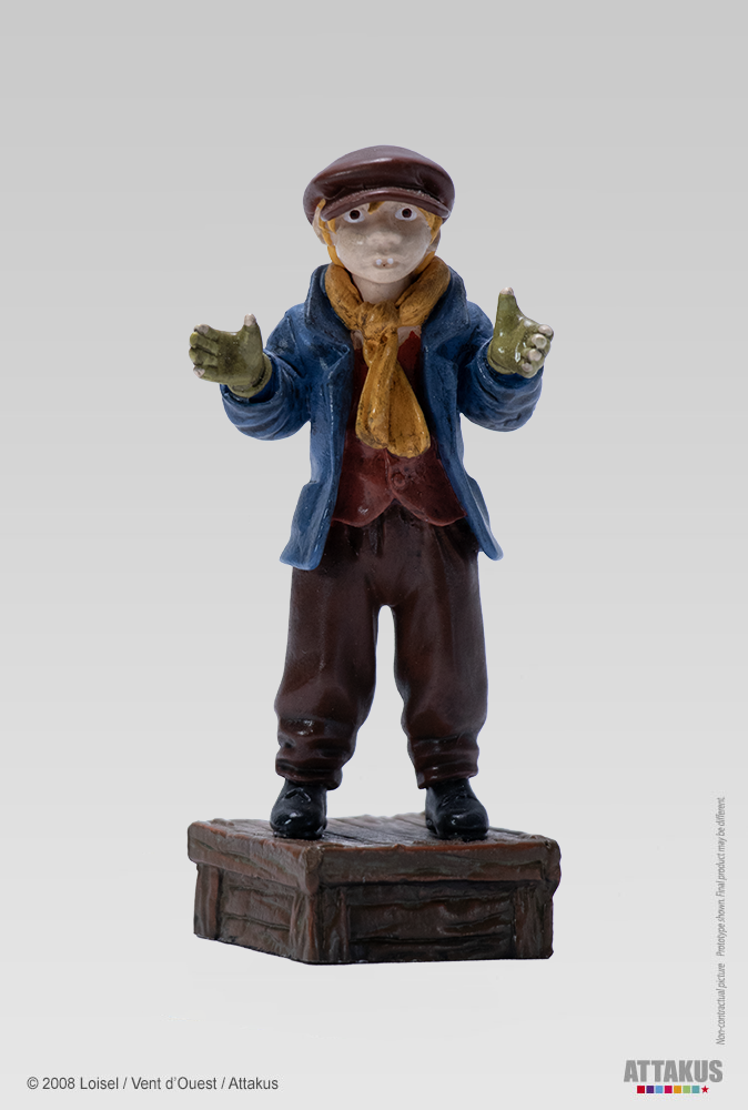 Attakus Métal Peter Londres statuette métal 5cm Loisel
