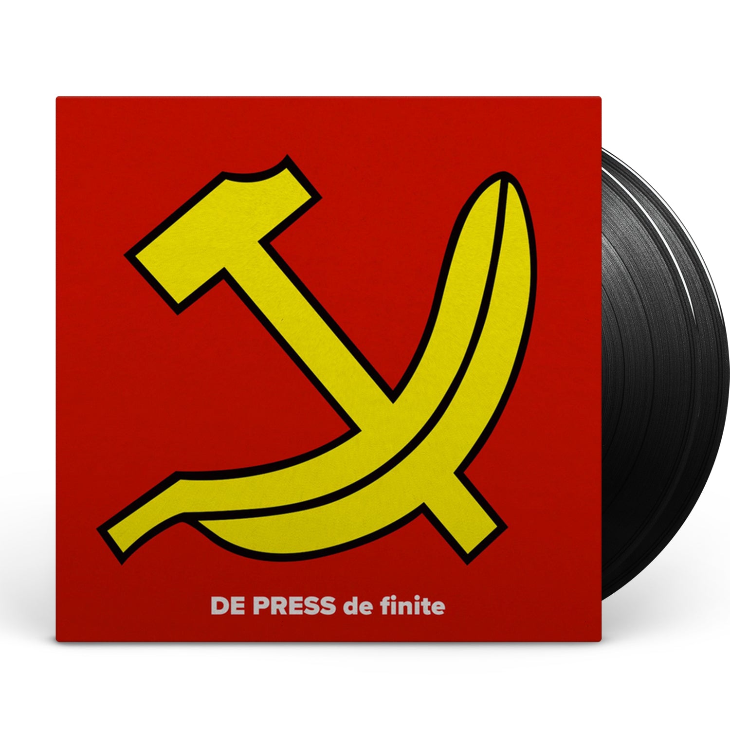 Apollon Records De Press De Finite 2LP vinyle noir double