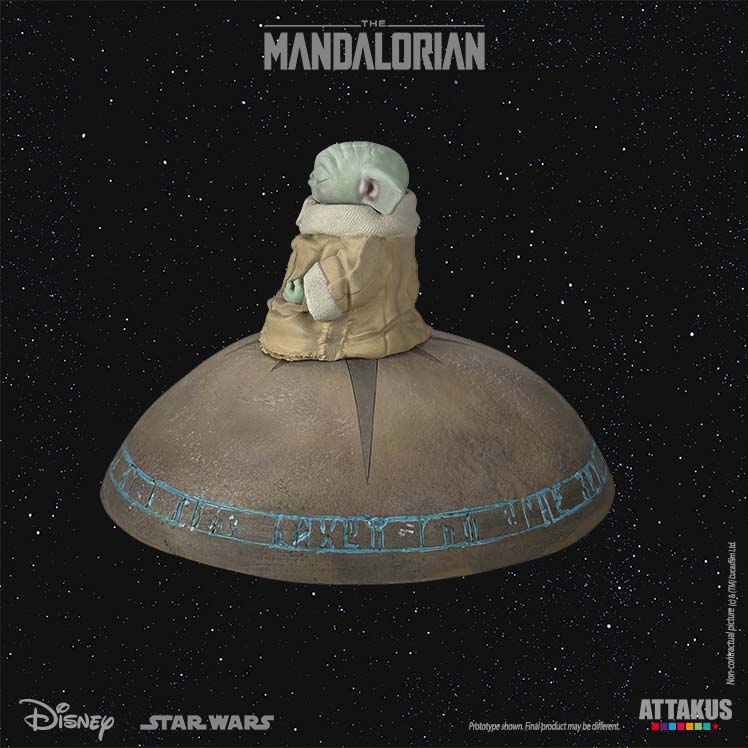 Attakus Grogu Summoning the Force 1/5e Statue résine