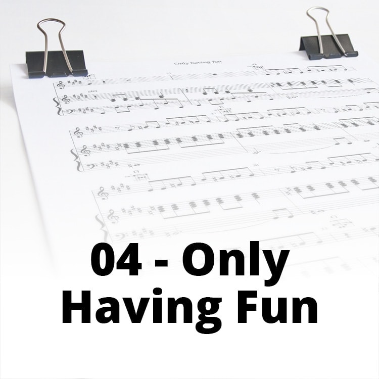 Single Bel Only Having Fun 04 partition guitare