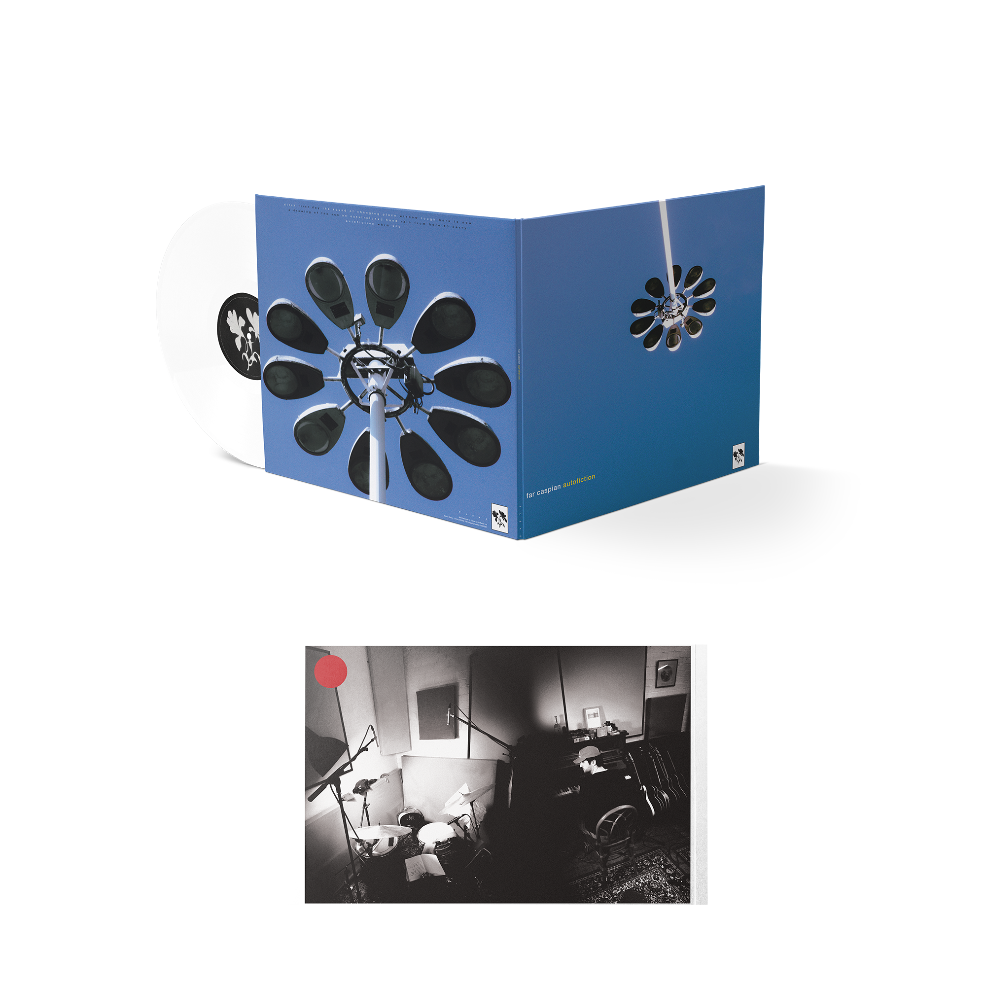 Far Caspian Autofiction vinyle blanc 12 pouces gatefold