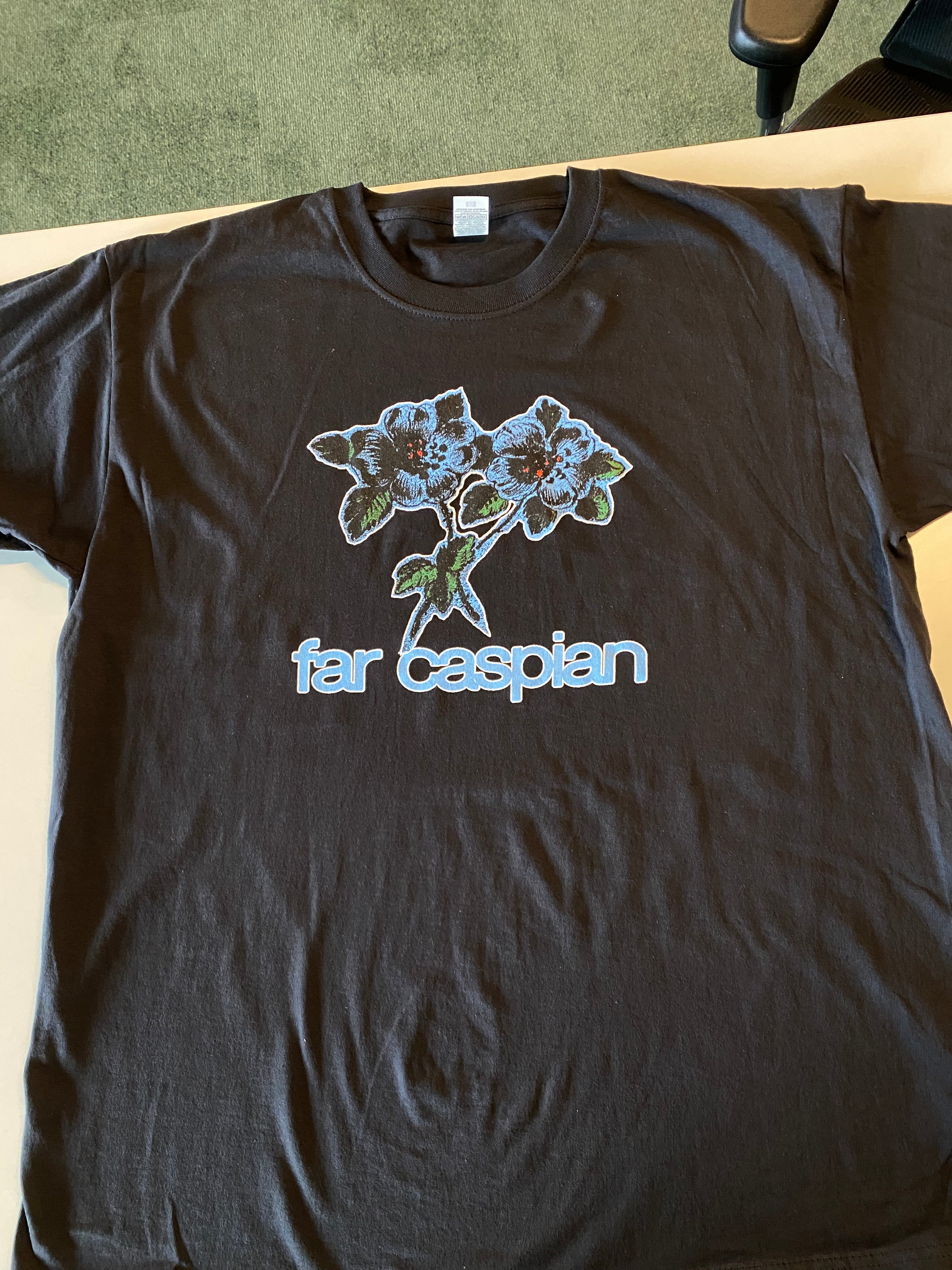 Far Caspian Flower t-shirt fleur tailles S à XL