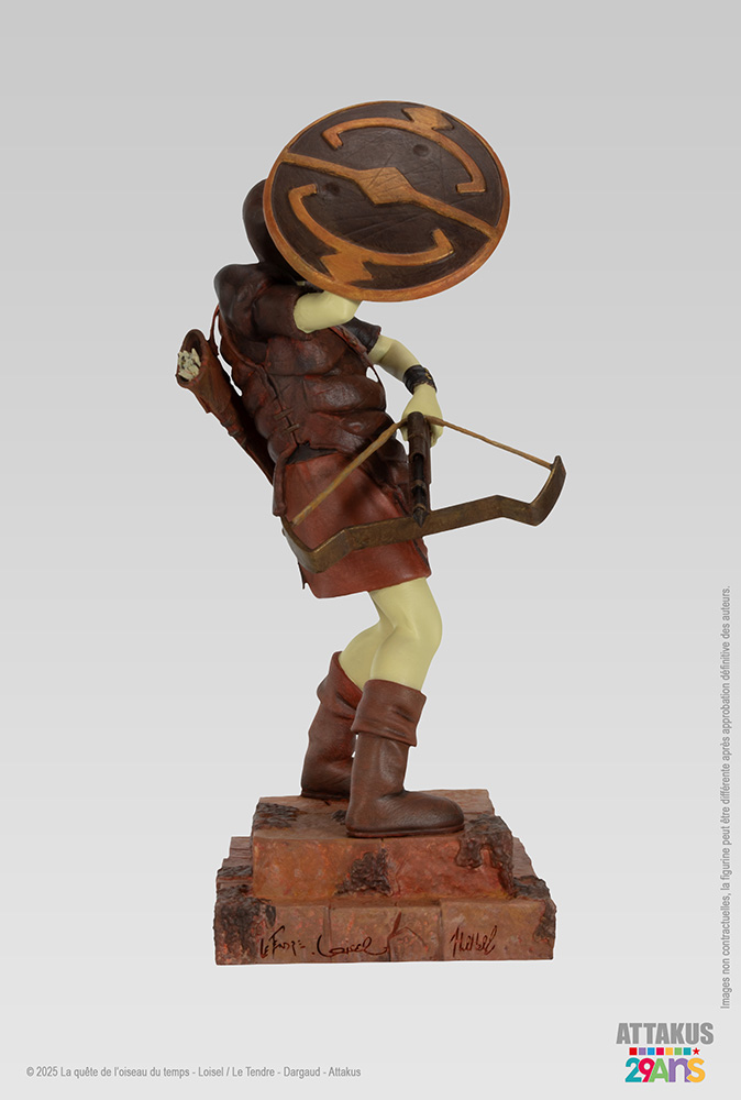 Attakus Prestige L'Inconnu statue résine 80cm 1/3 Ocre Héritage