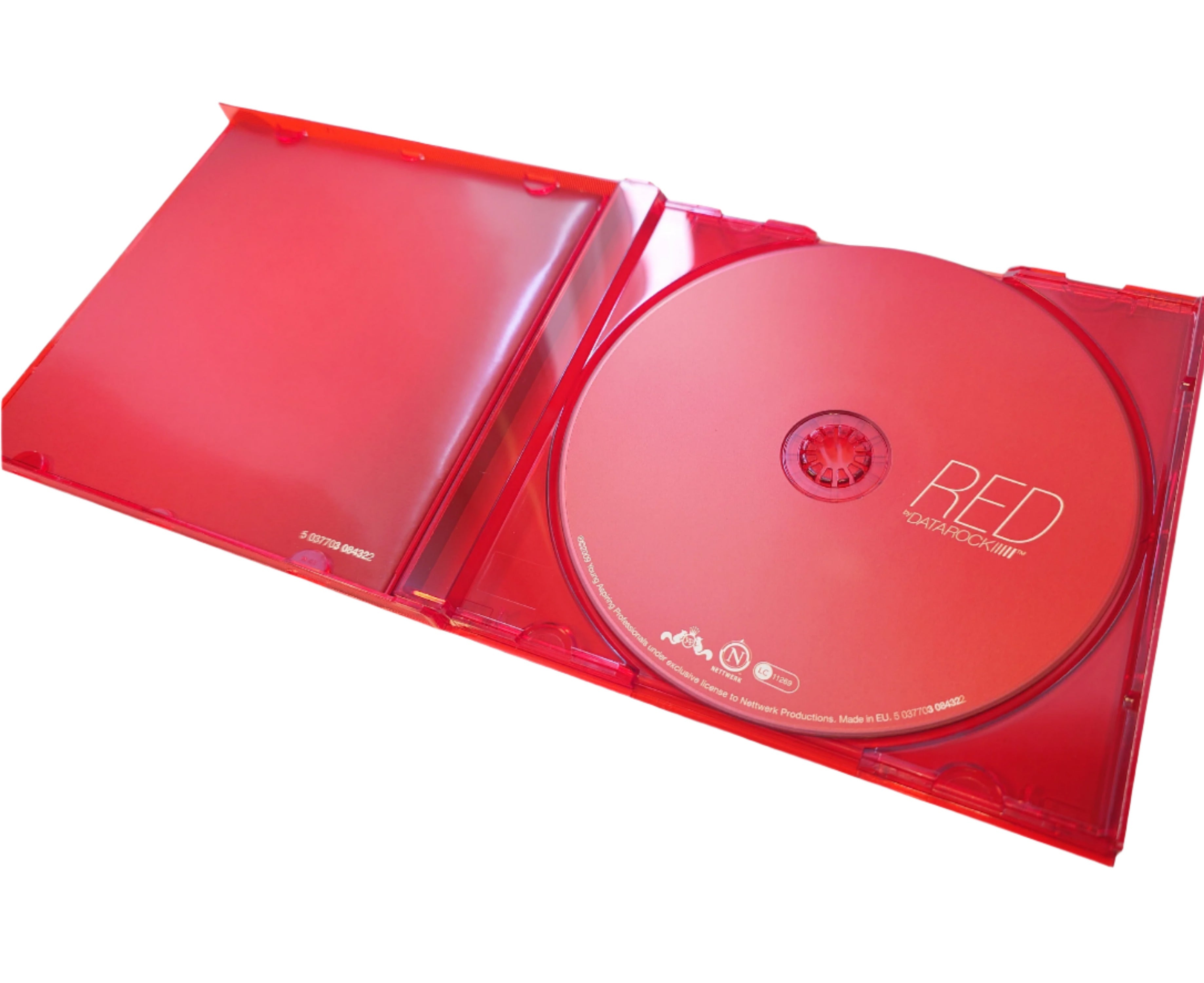 Apollon Datarock RED CD boîtier rouge slipcase