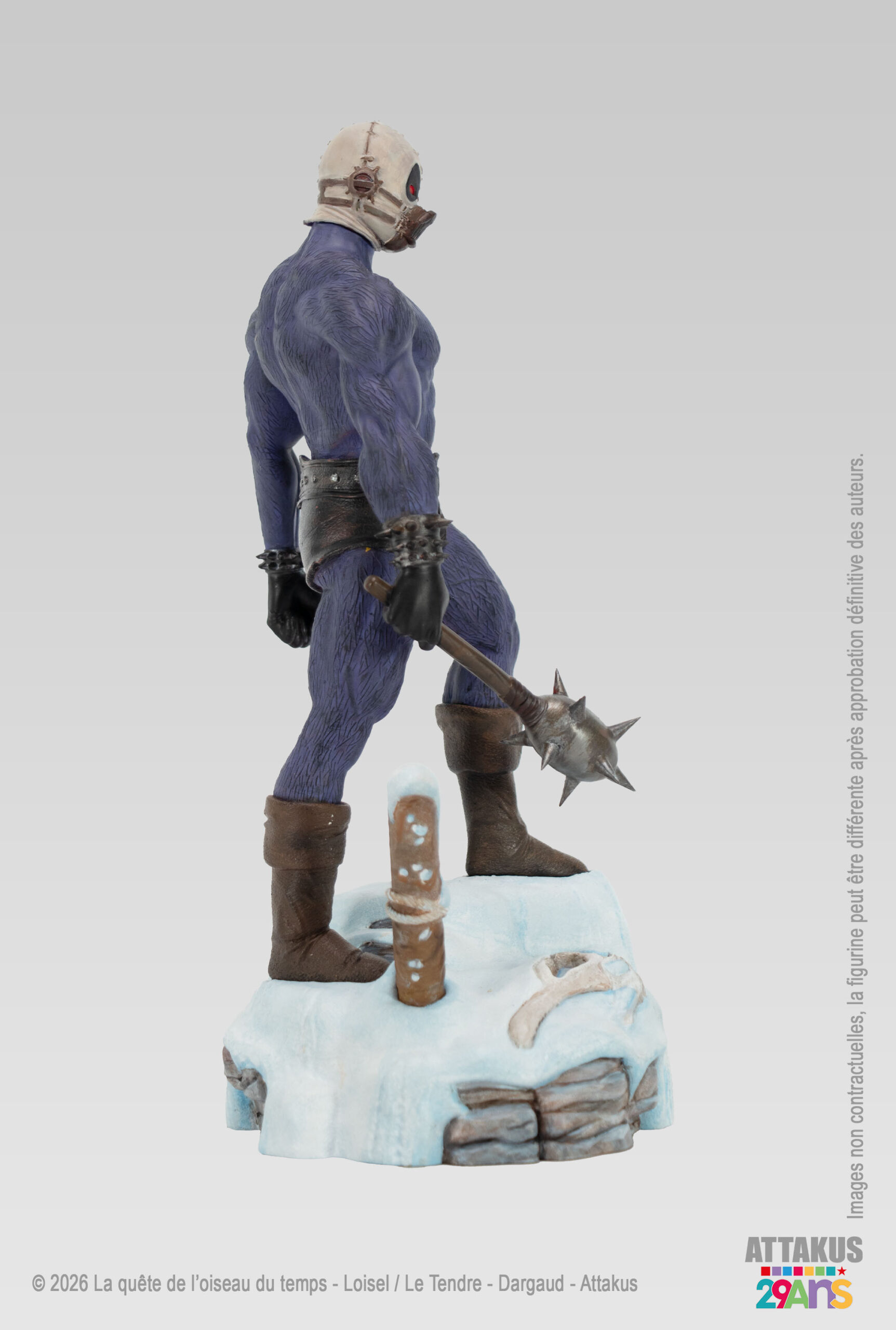 Attakus Prestige Bulrog statue résine 1/10 23,5 cm