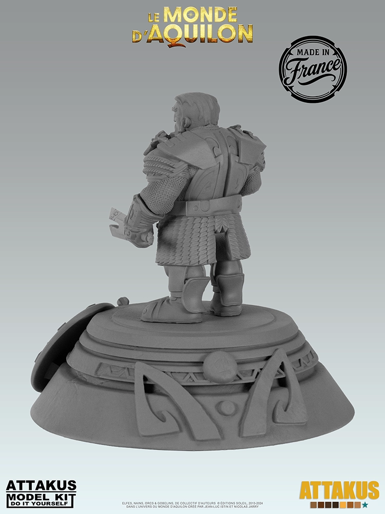 Attakus Model Kit Redwin de la Forge diorama à peindre 120 mm
