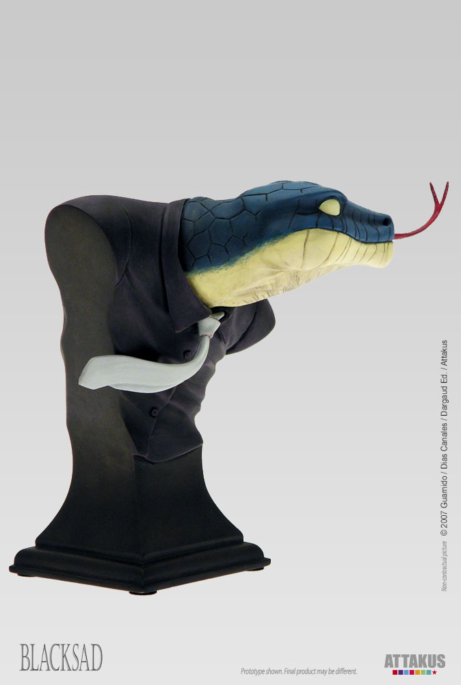 Attakus Blacksad Buste Fiston B403 buste résine 11,5 cm
