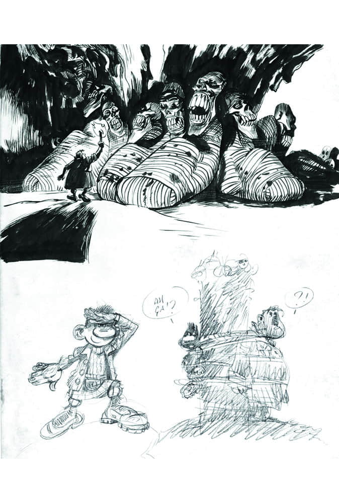 Attakus Atlas Sketchbook Yoann livre signé 48 pages