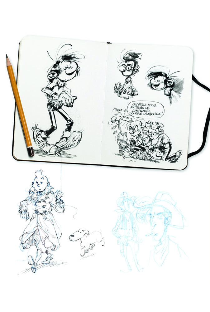 Attakus Atlas Sketchbook Yoann livre signé 48 pages