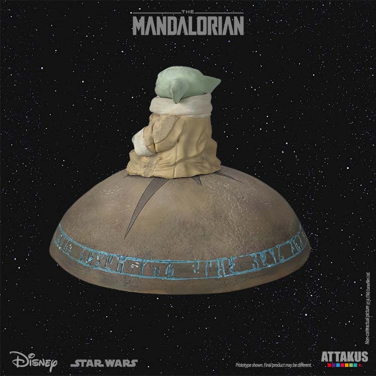 Attakus Grogu Summoning the Force 1/5e Statue résine