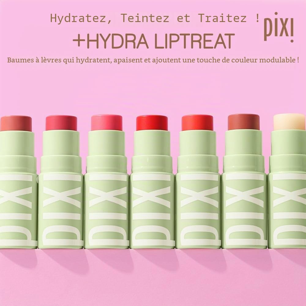 Pixi ColourTreats +Hydra LipTreat Baume Lèvres Passion 4,8g