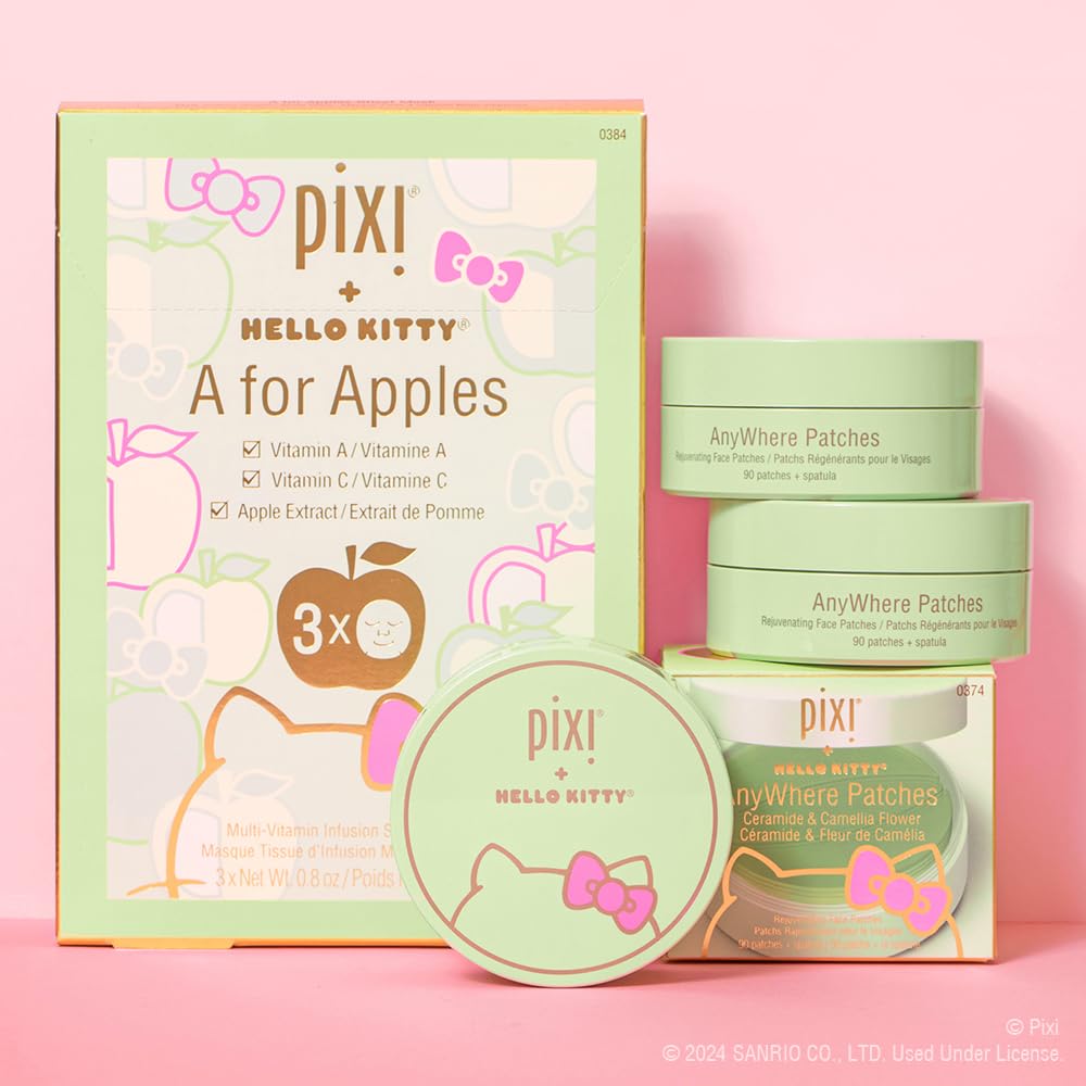 Pixi Vitamin-C A for Apples Masque Visage 3x23 g éclat