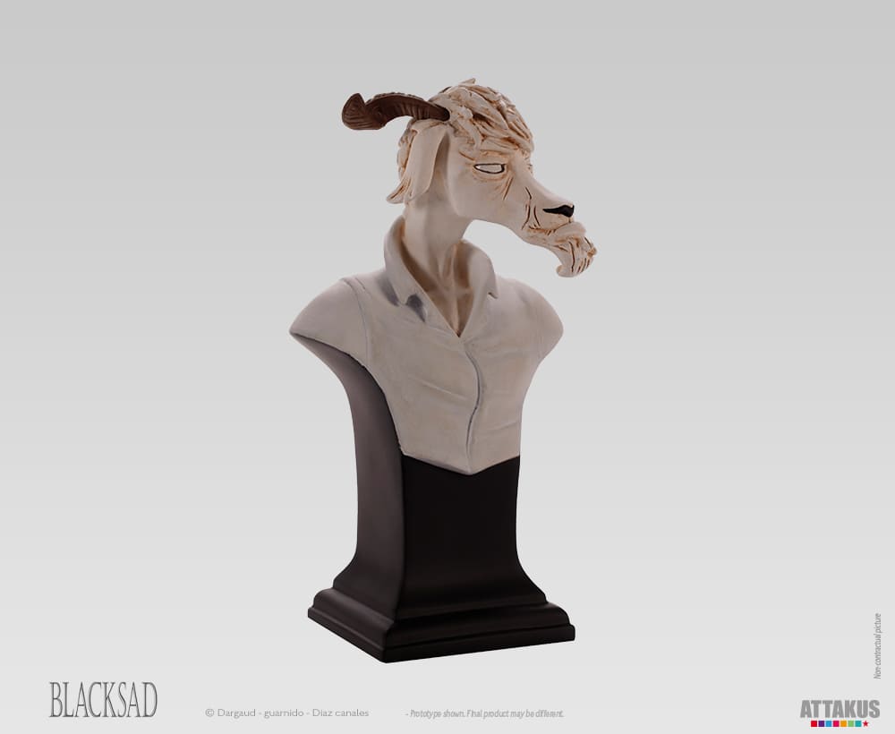 Attakus Blacksad Faust Lachapelle B433 buste 17 cm