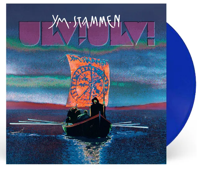 Apollon Records Ym:stammen Ulv! Ulv! vinyle LP bleu limité