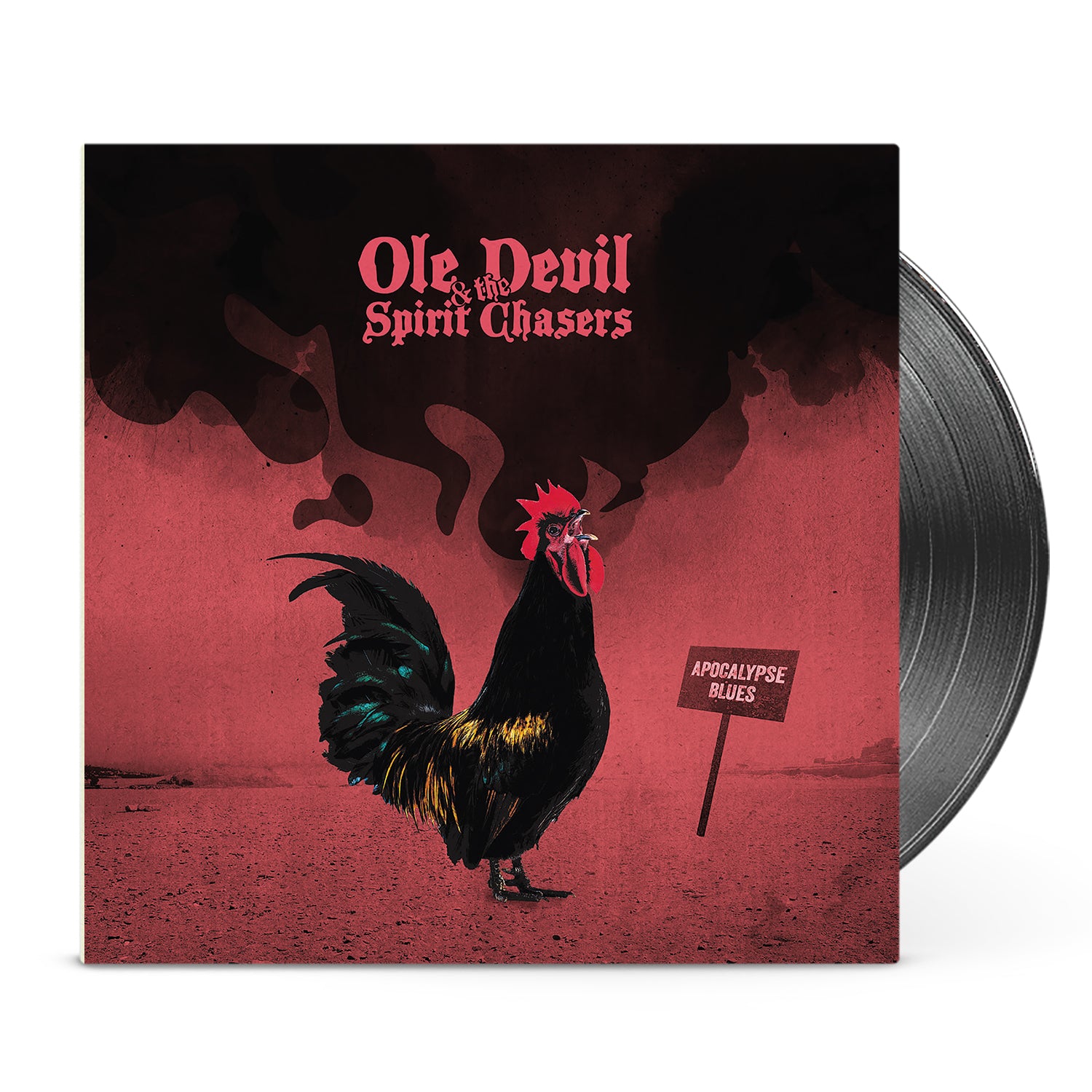 Apollon Records Ole Devil Apocalypse Blues LP vinyle noir