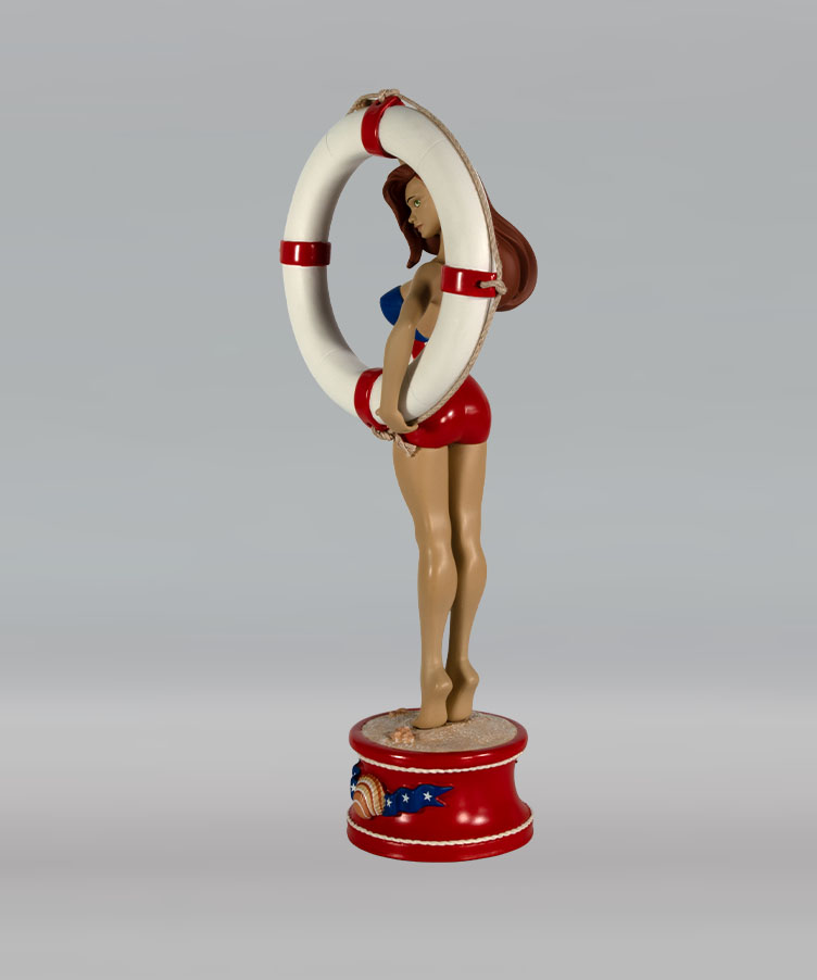 Attakus Prestige Savannah HC 01/03 statue résine pin-up 29 cm