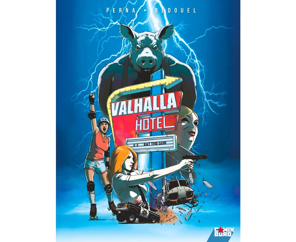 Attakus Atlas Valhalla Hotel Tome 2 BD cartonnée 64 pages