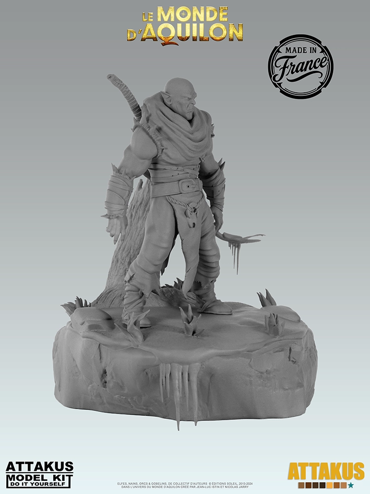 Attakus Model Kit Diorama La Poisse à peindre AQ13D 120 mm