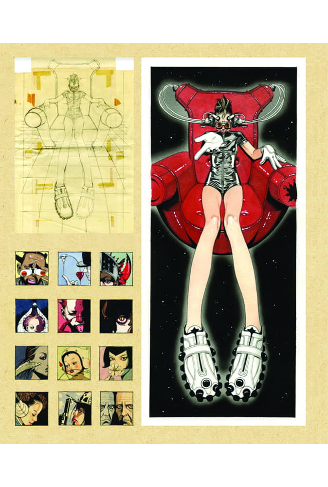 Collection Atlas Sketchbook Terada livre broché 18x22 cm 48 pages