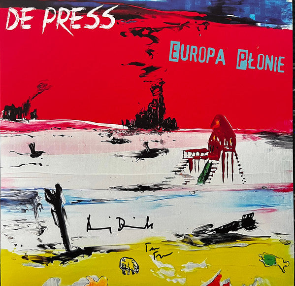De Press Europa Płonie CD cardsleeve édition limitée punk
