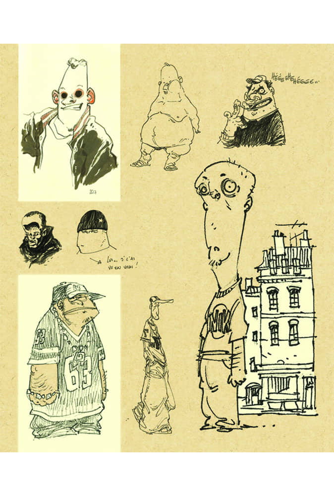 Attakus Atlas Sketchbook Augustin carnet 48 pages signé