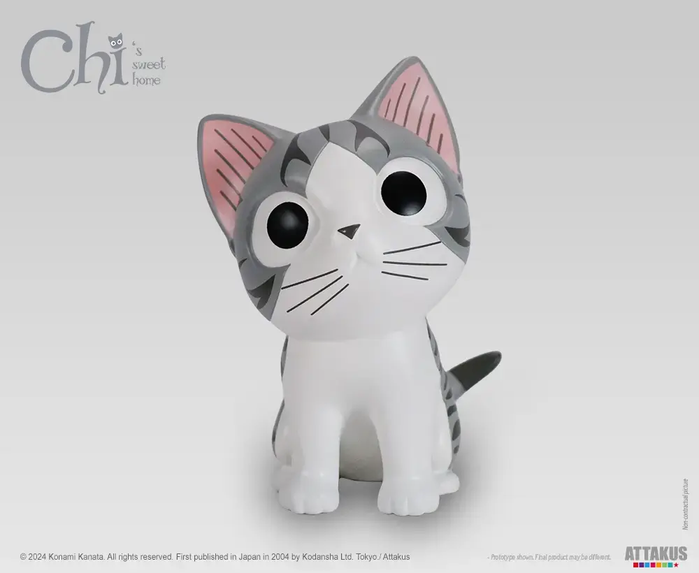 Attakus Atlas Chi Assis statue résine chat 11 cm