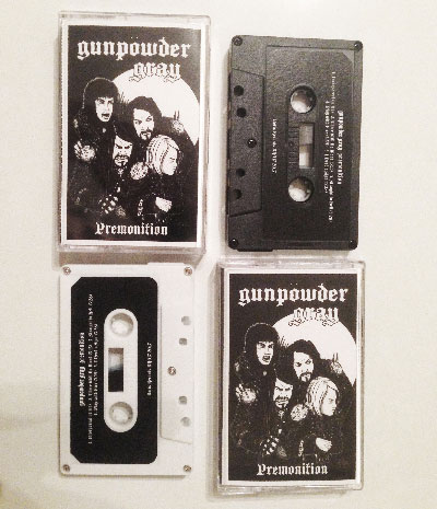 Boris Records BR017 Gunpowder Gray Premonition cassette