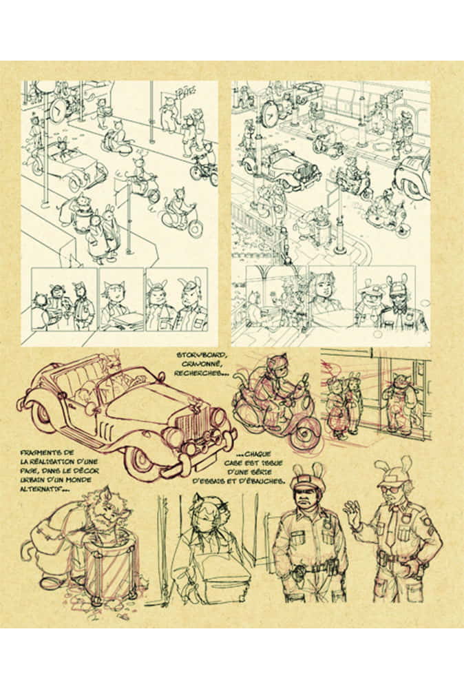 Attakus Atlas Sketchbook Bellamy #3 livre 48 pages signé
