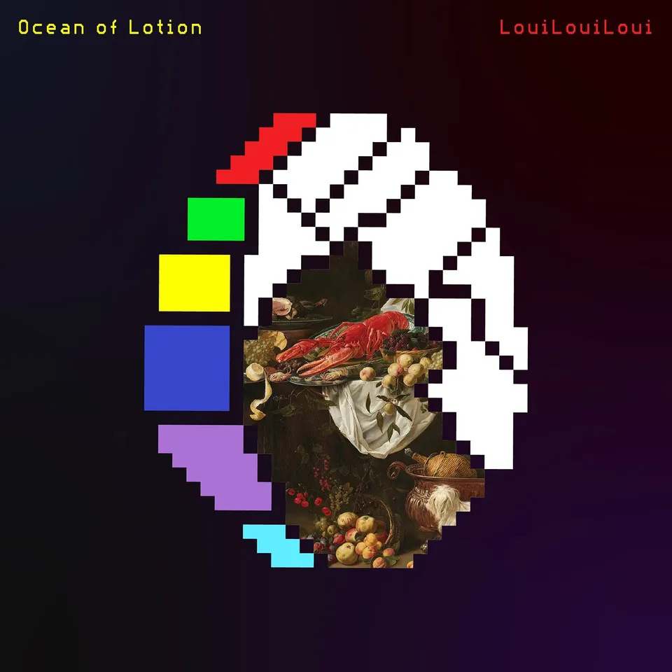 Apollon Records LP Ocean of Lotion LouiLouiLoui vinyle rouge