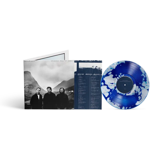 Twin Atlantic Separation From The Animals vinyle liquide bleu