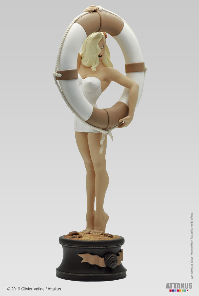 Attakus Prestige Vicki Riviera statue résine 55 cm 150 ex
