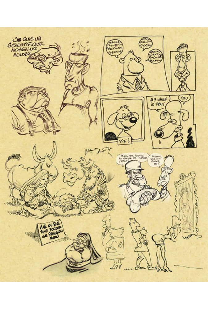 Attakus Maëster Sketchbook artbook broché 48 pages couleur