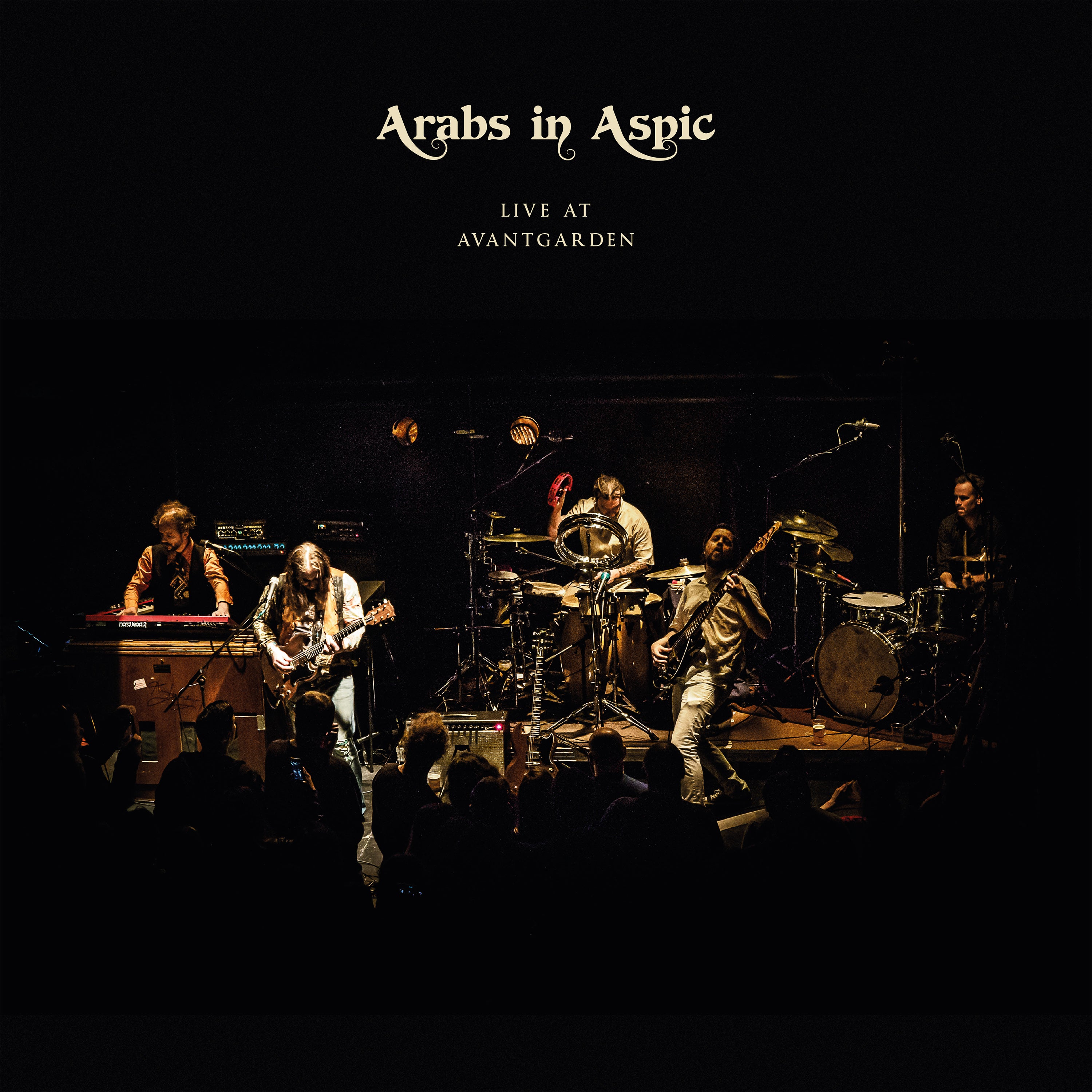 Apollon Records Arabs in Aspic Live Avantgarden double vinyle noir