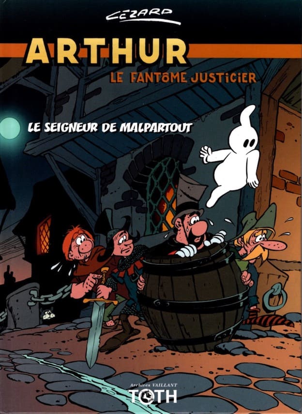 Attakus Arthur le fantôme Vol.3 Malpartout album