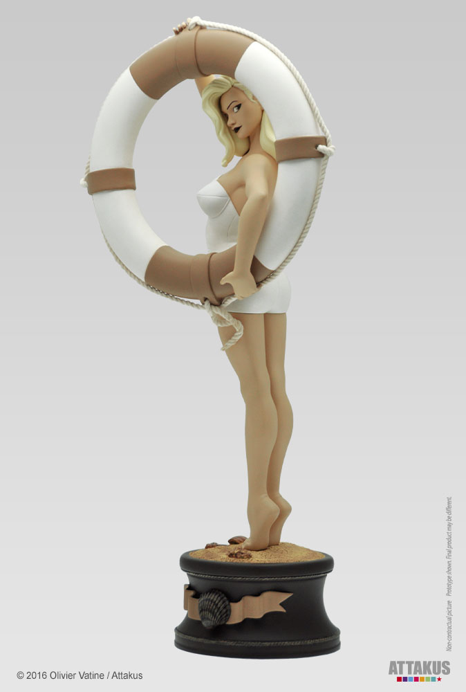 Attakus Prestige Vicki Riviera statue résine 55 cm 150 ex