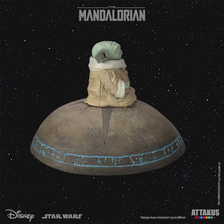 Attakus Grogu Summoning the Force 1/5e Statue résine