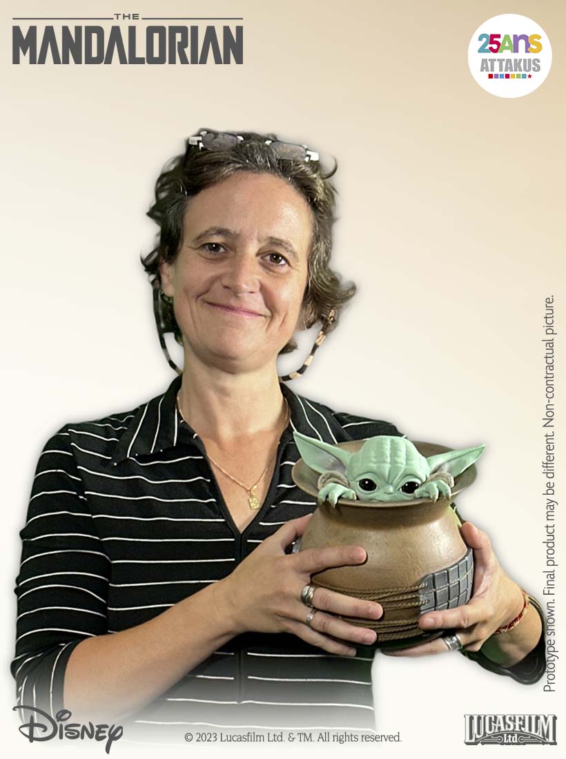 Attakus Prestige Grogu in a Jar 1/2 statuette Mandalorian résine 20cm