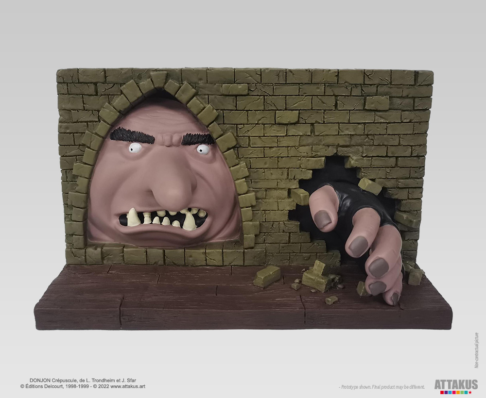 Attakus Collection Prestige Elyacin le Troll des cavernes statuette Donjon résine