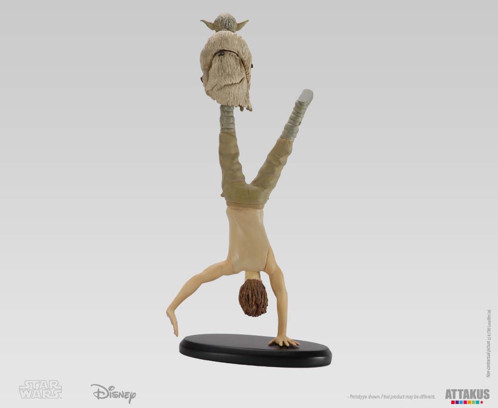 Attakus Collection Elite Yoda et Luke statuette Dagobah 26 cm