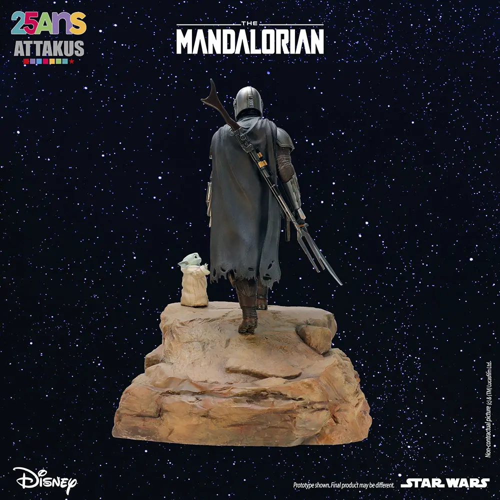 Attakus Classique Mandalorian & Grogu diorama 1/5e 54 cm EA