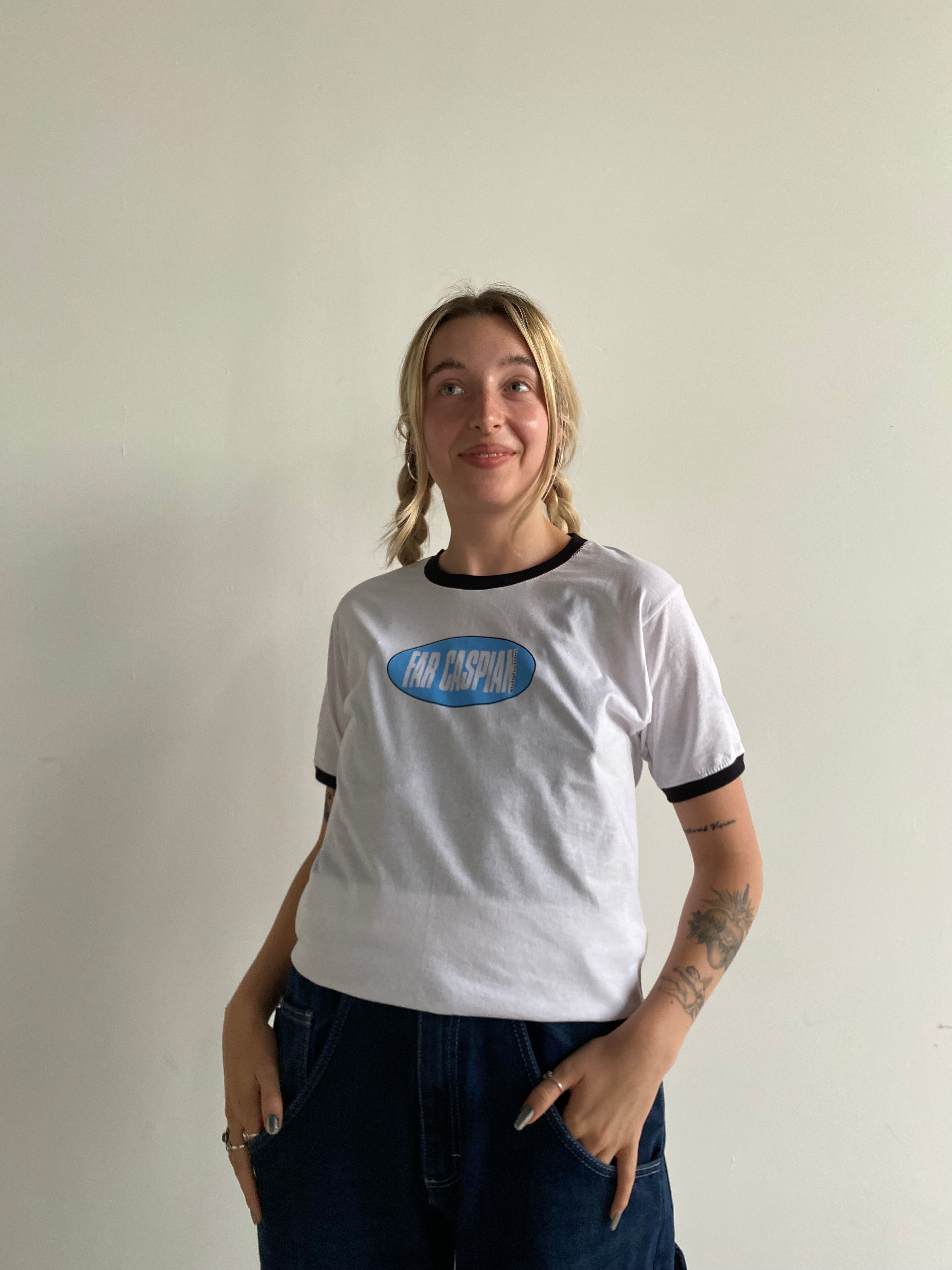 Far Caspian Ringer T-shirt coton taille M