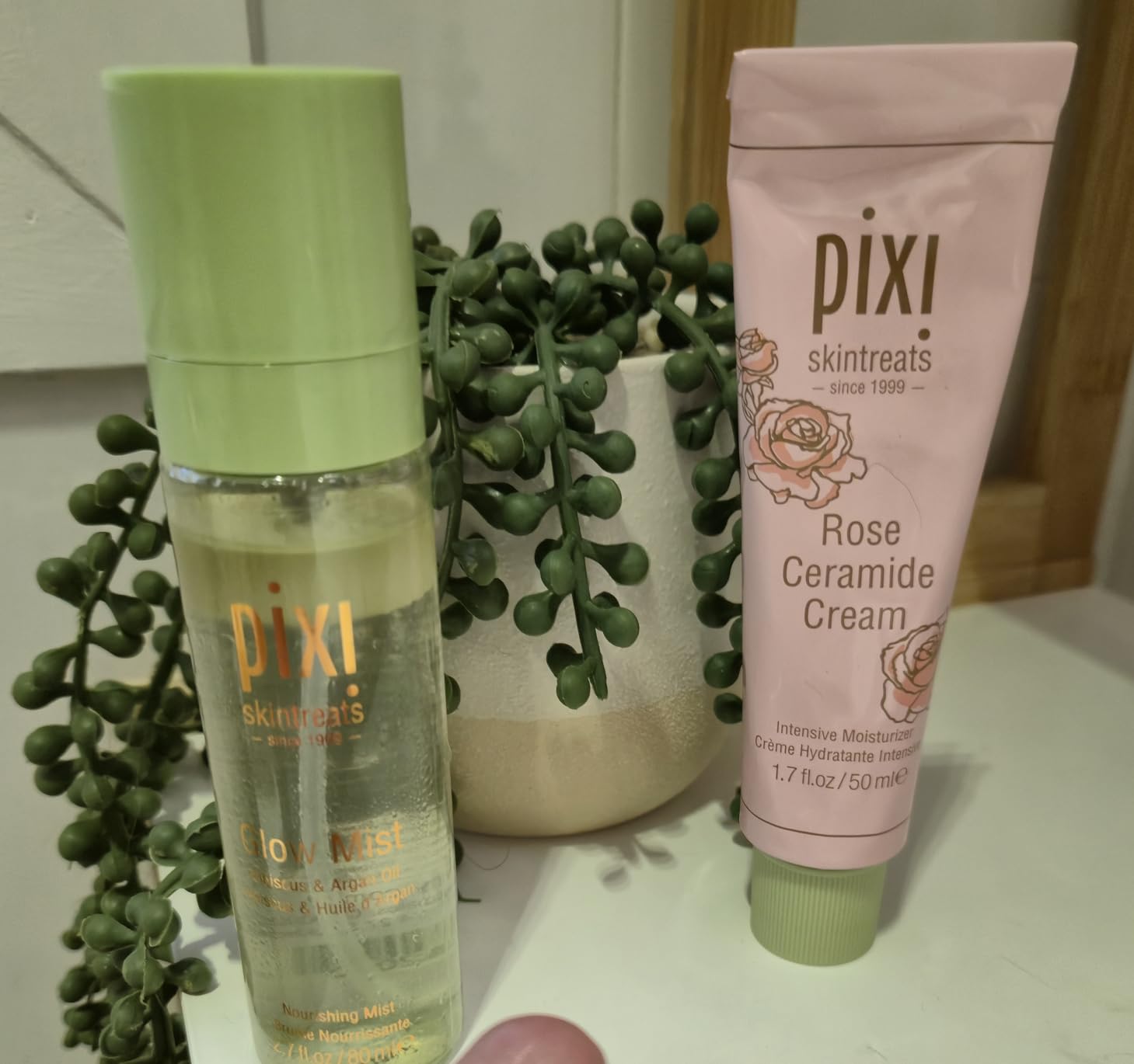 Pixi Rose Ceramide Cream Creme Visage Huile Rose 50 ml