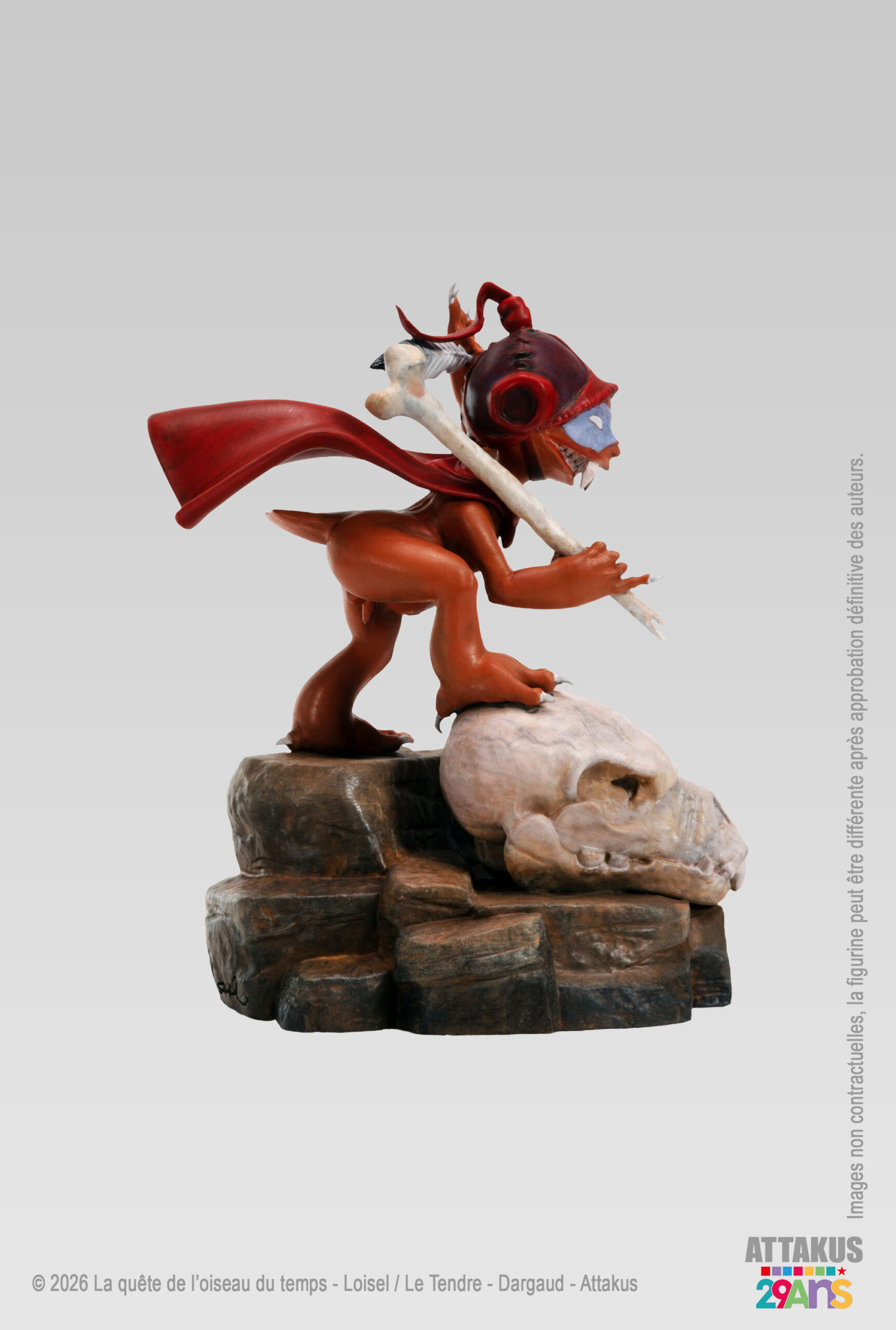 Attakus Collection Prestige Fol de Dol statue résine 1/6 16 cm 300 ex