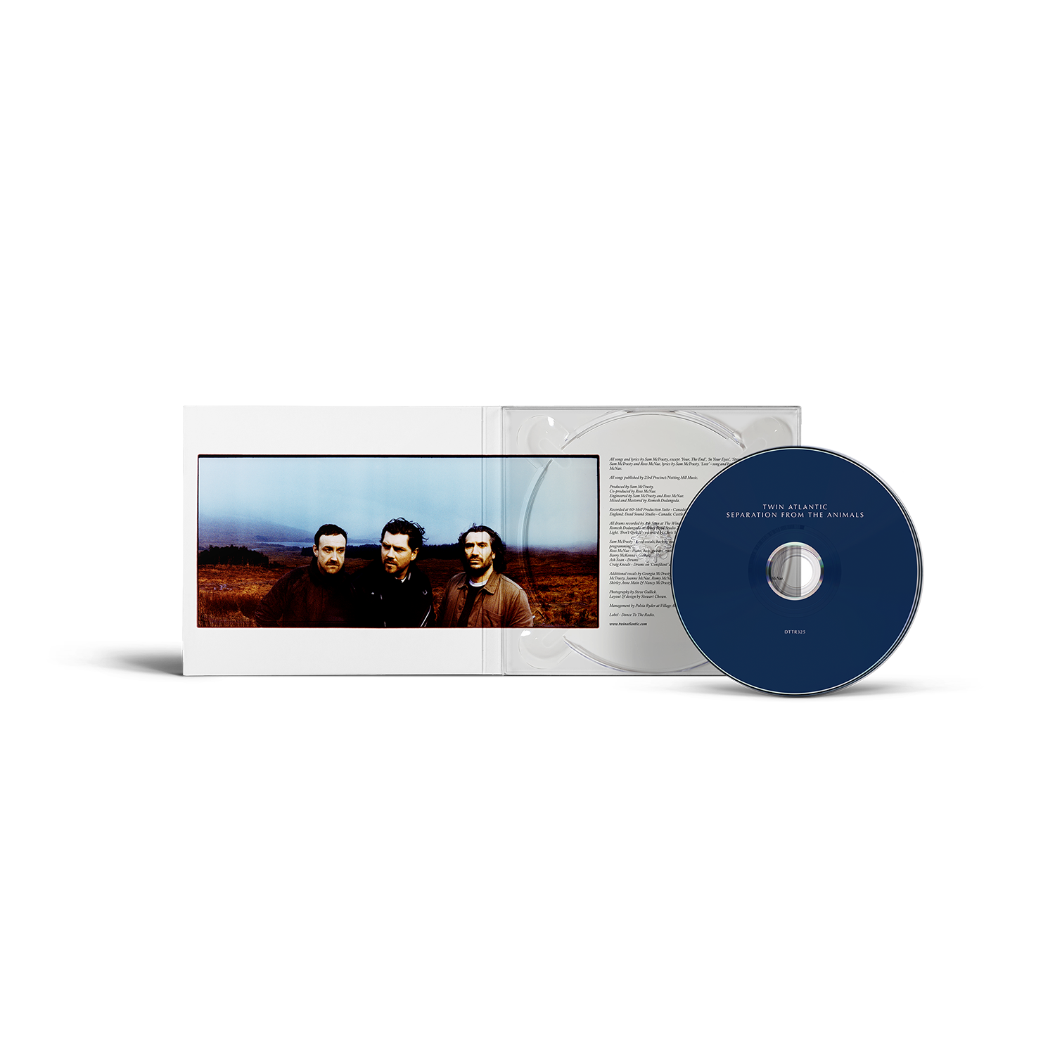 Twin Atlantic Separation from the Animals CD digifile
