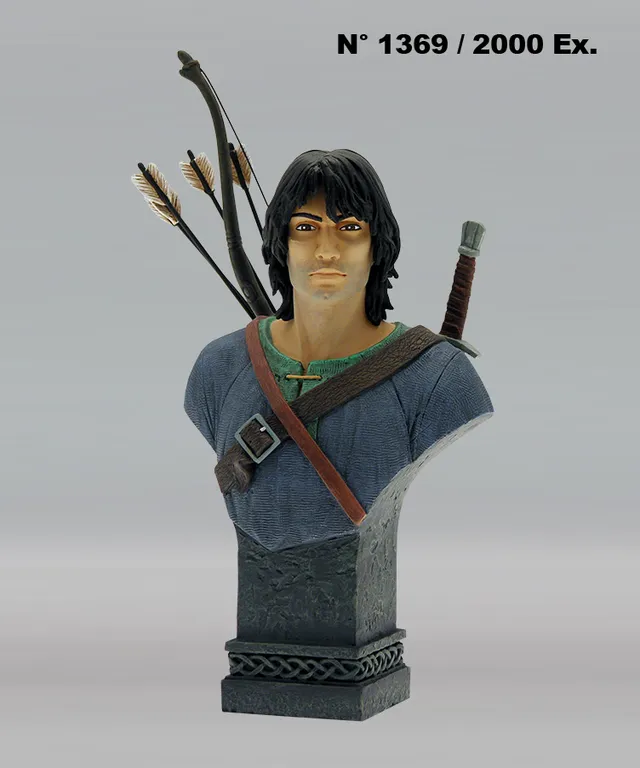 Attakus Thorgal buste résine 20 cm n°1369/2000 Prestige